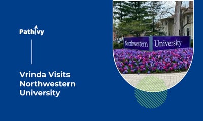 Vrinda Visits Northwestern University